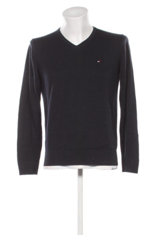Męski sweter Tommy Hilfiger, Rozmiar M, Kolor Niebieski, Cena 308,24 zł