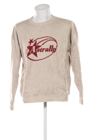 Férfi pulóver Unbranded, Méret L, Szín Bézs, Ár 5 749 Ft