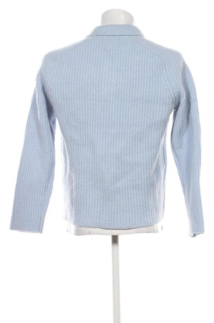 Ανδρικό πουλόβερ Zara, Μέγεθος M, Χρώμα Μπλέ, Τιμή 16,37 €