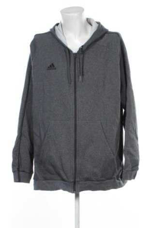 Ανδρικό φούτερ Adidas, Μέγεθος 3XL, Χρώμα Γκρί, Τιμή 38,99 €