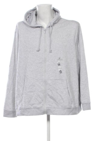 Ανδρικό φούτερ Kiabi, Μέγεθος 4XL, Χρώμα Γκρί, Τιμή 16,99 €