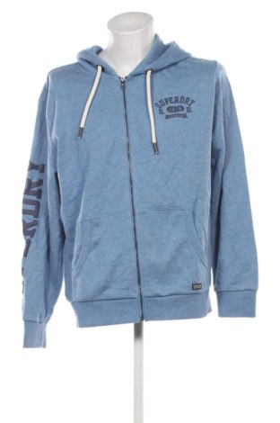 Pánska mikina  Superdry, Veľkosť XL, Farba Modrá, Cena  68,95 €