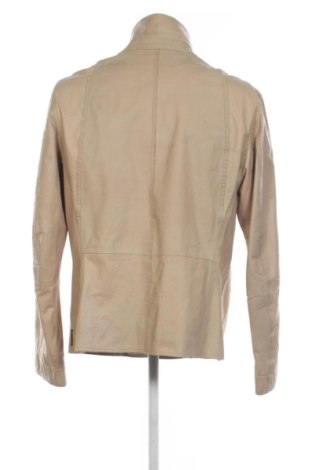Męska skórzana kurtka Armani Jeans, Rozmiar XL, Kolor Beżowy, Cena 666,17 zł