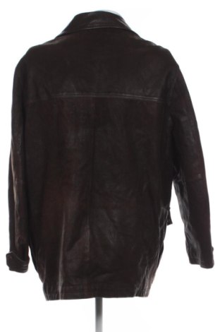 Geacă de piele pentru bărbati Banana Republic, Mărime L, Culoare Maro, Preț 604,73 Lei