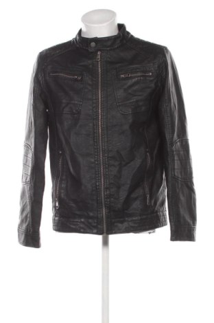 Pánska kožená bunda  C&A, Veľkosť M, Farba Čierna, Cena  29,95 €
