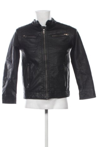 Мъжко кожено яке C&A, Размер M, Цвят Черен, Цена 20,45 €