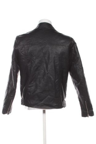 Herren Lederjacke River Island, Größe L, Farbe Schwarz, Preis € 30,99