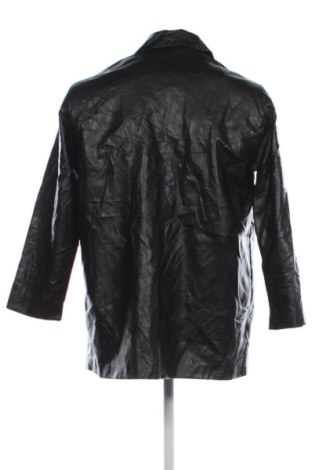 Pánska kožená bunda  SHEIN, Veľkosť S, Farba Čierna, Cena  29,95 €