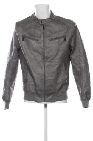 Pánska kožená bunda  Unbranded, Veľkosť L, Farba Sivá, Cena  29,95 €
