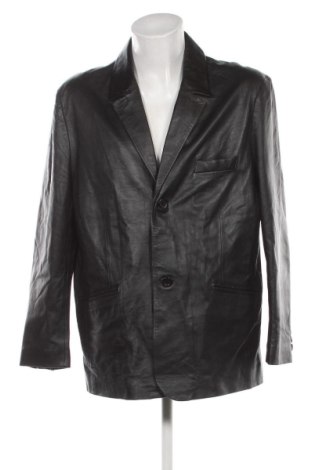 Geacă de piele pentru bărbati Unbranded, Mărime XXL, Culoare Negru, Preț 286,73 Lei