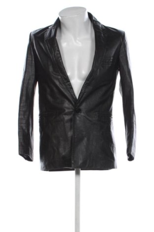 Męska skórzana kurtka Unbranded, Rozmiar L, Kolor Czarny, Cena 257,34 zł