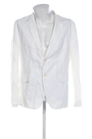 Мъжко сако Zara, Размер XL, Цвят Бял, Цена 28,63 €