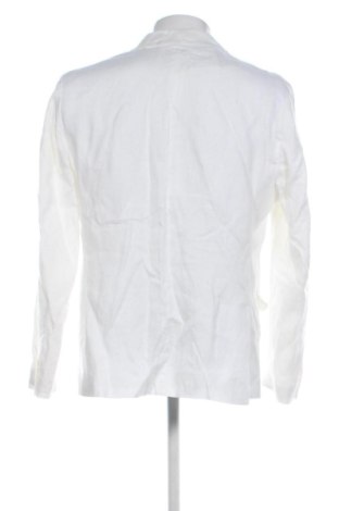 Мъжко сако Zara, Размер XL, Цвят Бял, Цена 28,63 €