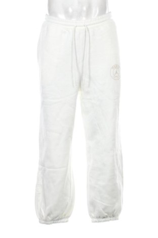 Pantaloni trening de bărbați Air Jordan Nike, Mărime M, Culoare Ecru, Preț 371,99 Lei