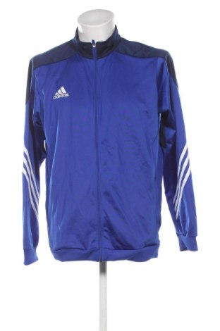 Ανδρική αθλητική ζακέτα Adidas, Μέγεθος XL, Χρώμα Μπλέ, Τιμή 29,99 €