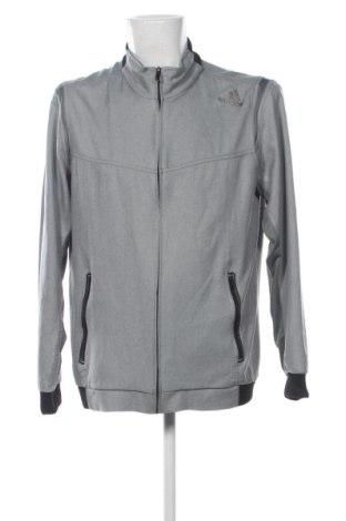 Ανδρικό μπουφάν Adidas, Μέγεθος L, Χρώμα Γκρί, Τιμή 50,99 €