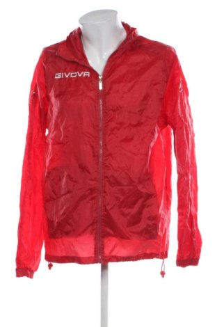 Ανδρικό μπουφάν Givova, Μέγεθος XL, Χρώμα Κόκκινο, Τιμή 15,99 €