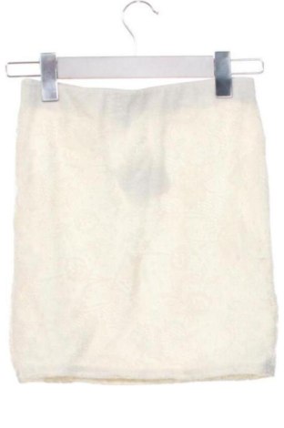 Rock Bershka, Größe XXS, Farbe Ecru, Preis € 9,78