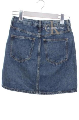 Rock Calvin Klein Jeans, Größe XS, Farbe Blau, Preis 45,99 €