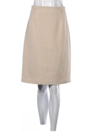 Fustă Canda, Mărime L, Culoare Bej, Preț 62,56 Lei