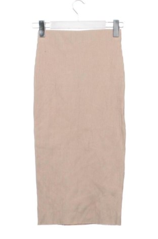 Fustă H&M, Mărime XXS, Culoare Bej, Preț 72,99 Lei