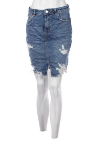 Fustă Perfect Jeans By Gina Tricot, Mărime M, Culoare Albastru, Preț 85,99 Lei