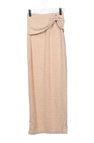 Fustă SHEIN, Mărime XS, Culoare Bej, Preț 72,99 Lei