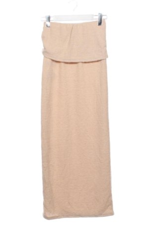 Fustă SHEIN, Mărime XS, Culoare Bej, Preț 72,99 Lei