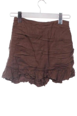 Sukně Stradivarius, Velikost XXS, Barva Hnědá, Cena  283,00 Kč