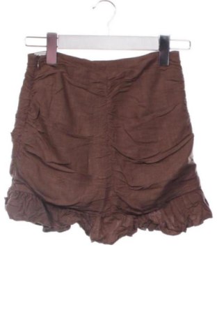 Sukně Stradivarius, Velikost XXS, Barva Hnědá, Cena  283,00 Kč