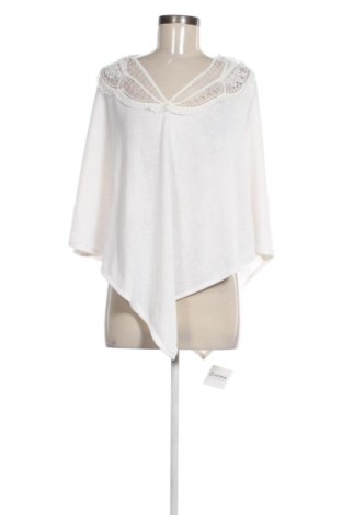 Πόντσο KappAhl, Μέγεθος M, Χρώμα Λευκό, Τιμή 32,99 €