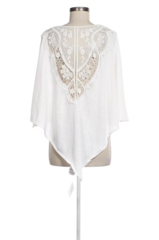 Πόντσο KappAhl, Μέγεθος M, Χρώμα Λευκό, Τιμή 32,99 €