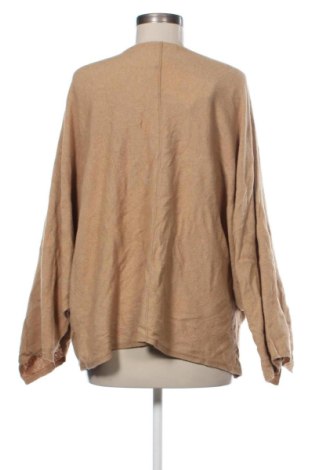 Ponczo Zara, Rozmiar M, Kolor Brązowy, Cena 328,92 zł