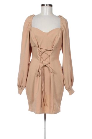 Kleid ASOS, Größe XL, Farbe Beige, Preis 31,99 €