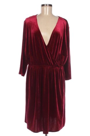 Šaty  H&M Divided, Veľkosť 3XL, Farba Červená, Cena  23,95 €