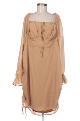 Šaty  NA-KD, Veľkosť 3XL, Farba Hnedá, Cena  65,57 €