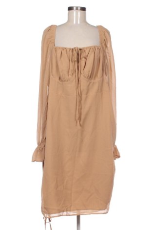 Kleid NA-KD, Größe XXL, Farbe Braun, Preis 65,57 €