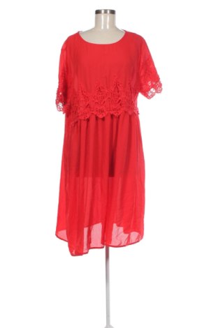 Φόρεμα SHEIN, Μέγεθος XXL, Χρώμα Κόκκινο, Τιμή 18,99 €