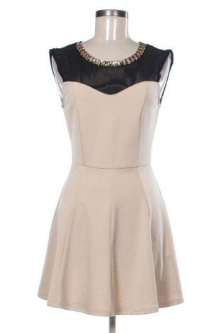 Kleid Soky & Soka, Größe M, Farbe Beige, Preis 25,99 €