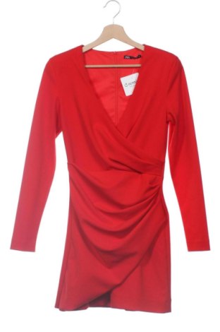 Kleid Zara, Größe XS, Farbe Rot, Preis € 17,46
