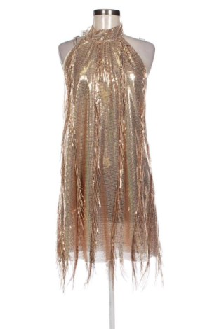 Sukienka Zara, Rozmiar L, Kolor Złocisty, Cena 74,01 zł