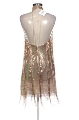 Sukienka Zara, Rozmiar L, Kolor Złocisty, Cena 74,01 zł