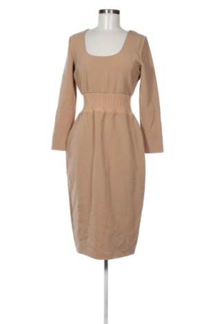 Φόρεμα Zara, Μέγεθος L, Χρώμα  Μπέζ, Τιμή 20,99 €