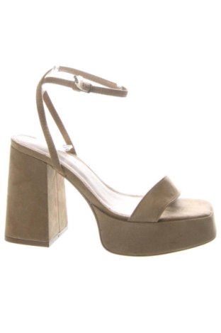 Sandále Bershka, Veľkosť 38, Farba Zelená, Cena  26,09 €