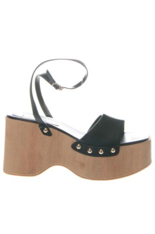 Sandalen Bershka, Größe 39, Farbe Schwarz, Preis 24,98 €