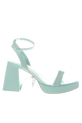 Sandalen Stradivarius, Größe 38, Farbe Grün, Preis € 32,00