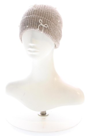 Czapka Zara, Kolor Beżowy, Cena 13,99 zł