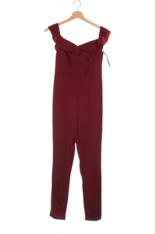 Salopetă lungă de damă SHEIN, Mărime XS, Culoare Roșu, Preț 21,99 Lei