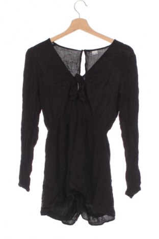 Дамски къс гащеризон H&M, Размер XS, Цвят Черен, Цена 3,06 €