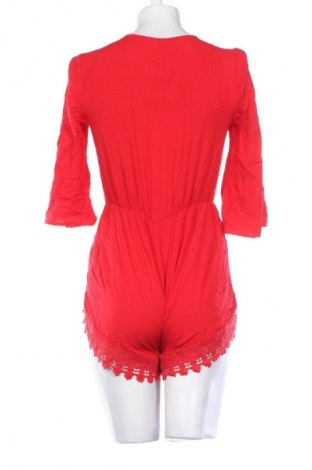 Női rövid overál H&M Divided, Méret S, Szín Piros, Ár 1 469 Ft